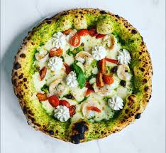 Pâton de pizza Contemporanea très hydraté en cours de fermentation