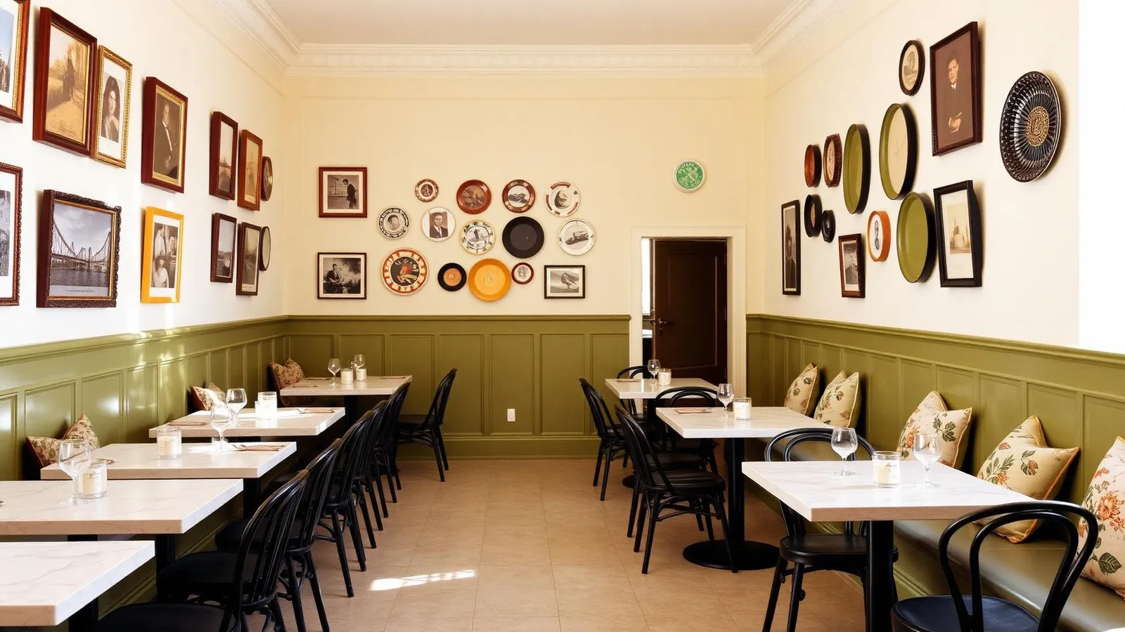 Intérieur du restaurant
